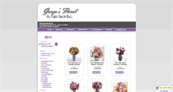 Desktop Screenshot of garzasfloral.net